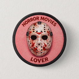 Chapa Redonda De 5 Cm Películas de Terror