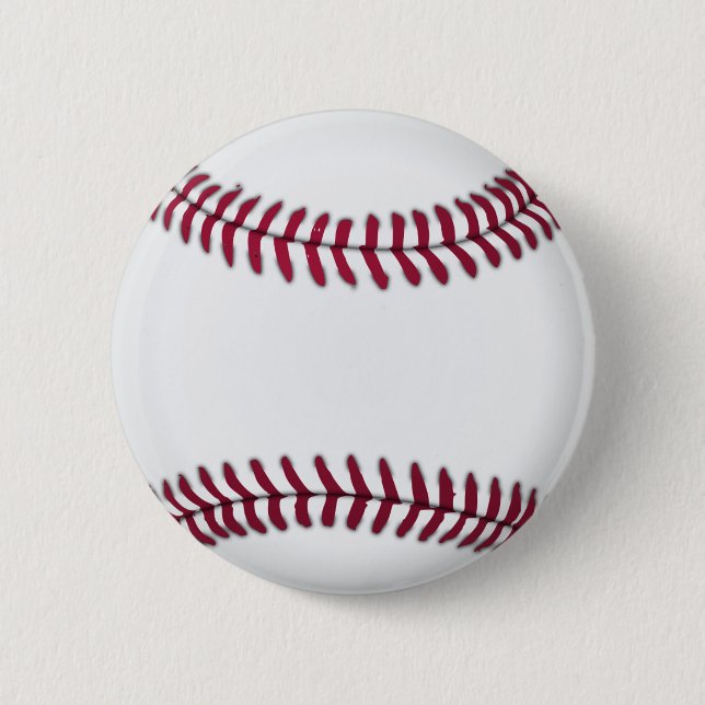 Chapa Redonda De 5 Cm pelota de béisbol (Anverso)