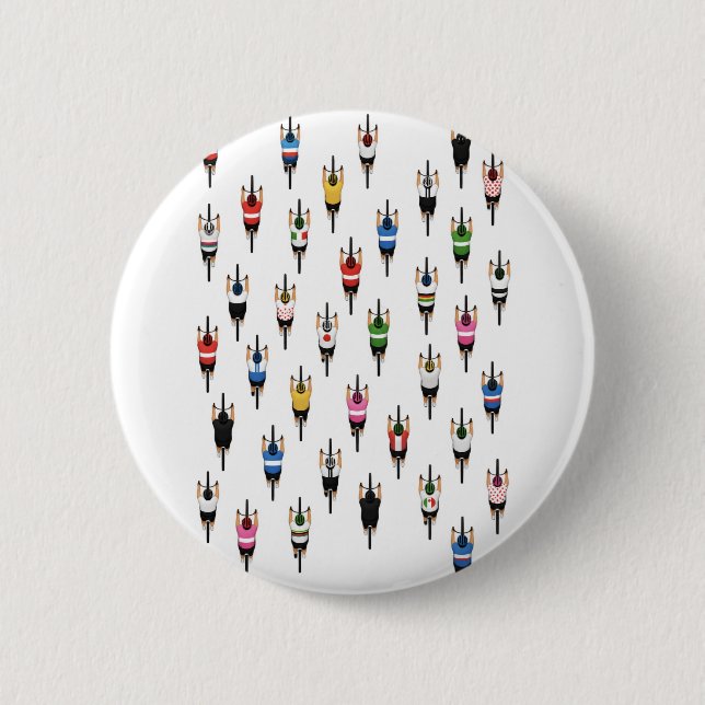 Chapa Redonda De 5 Cm Peloton (Anverso)