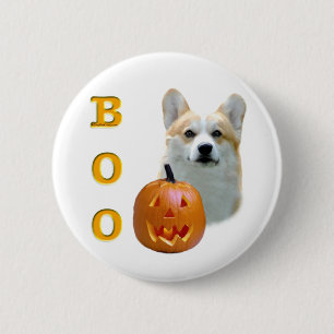 Chapa Redonda De 5 Cm Pembroke Welsh Corgi Boo