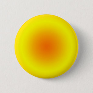 Chapa Redonda De 5 Cm Pendiente circular amarilla y anaranjada soleada