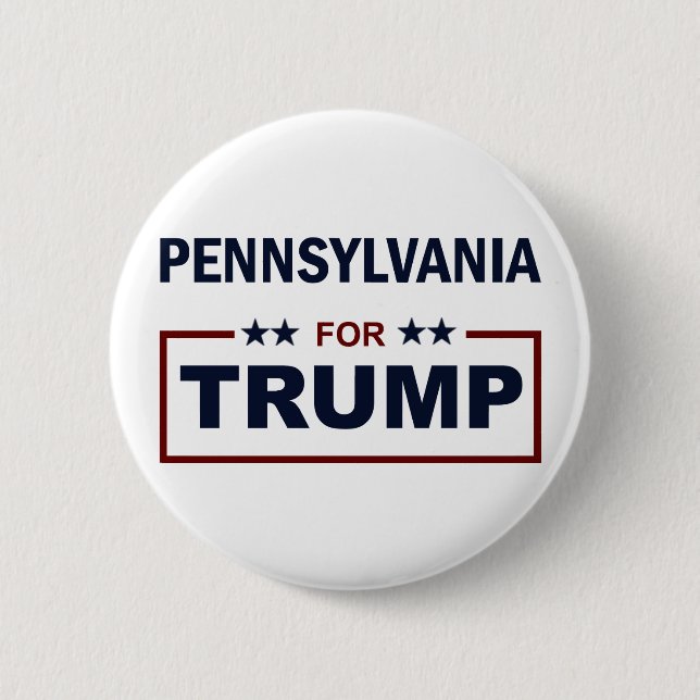 Chapa Redonda De 5 Cm Pennsylvania para el triunfo (Anverso)