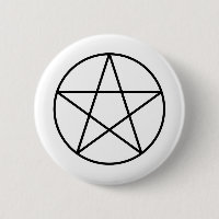 Pentagrama dentro del círculo