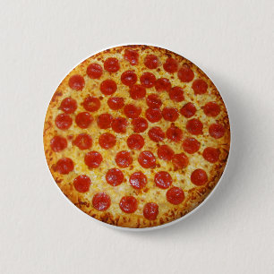 Chapa Redonda De 5 Cm Pepperoni Pizza