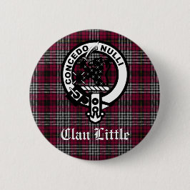Chapa Redonda De 5 Cm Pequeña insignia Escudo de clan escocés y Personal