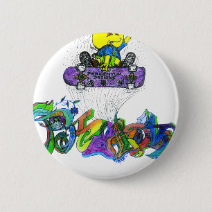 Chapa Redonda De 5 Cm Percentum Ollie