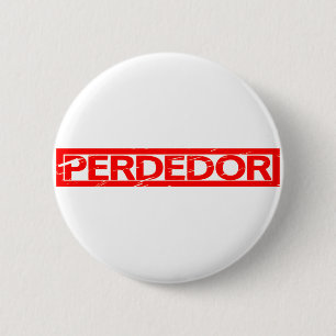 Chapa Redonda De 5 Cm Perder Stamp