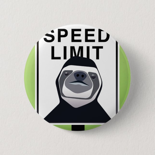 Chapa Redonda De 5 Cm Pereza (Anverso)