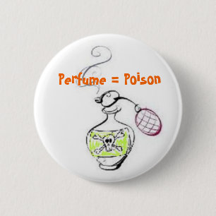 Chapa Redonda De 5 Cm Perfume = Veneno