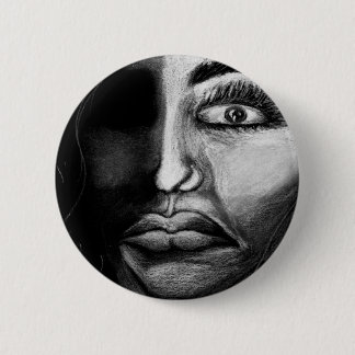 Chapa Redonda De 5 Cm Perno afectado del instinto