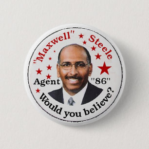 Chapa Redonda De 5 Cm Perno de Michael Steele