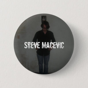 Chapa Redonda De 5 Cm Perno de Steve Macevic