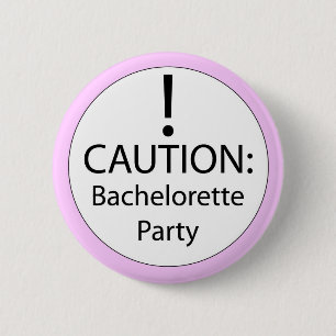 Chapa Redonda De 5 Cm Perno del fiesta de Bachelorette