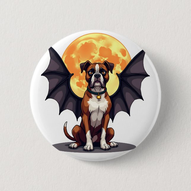 Chapa Redonda De 5 Cm perro (Anverso)