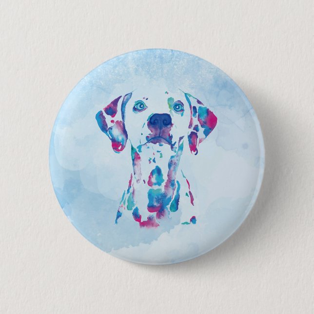 Chapa Redonda De 5 Cm Perro (Anverso)