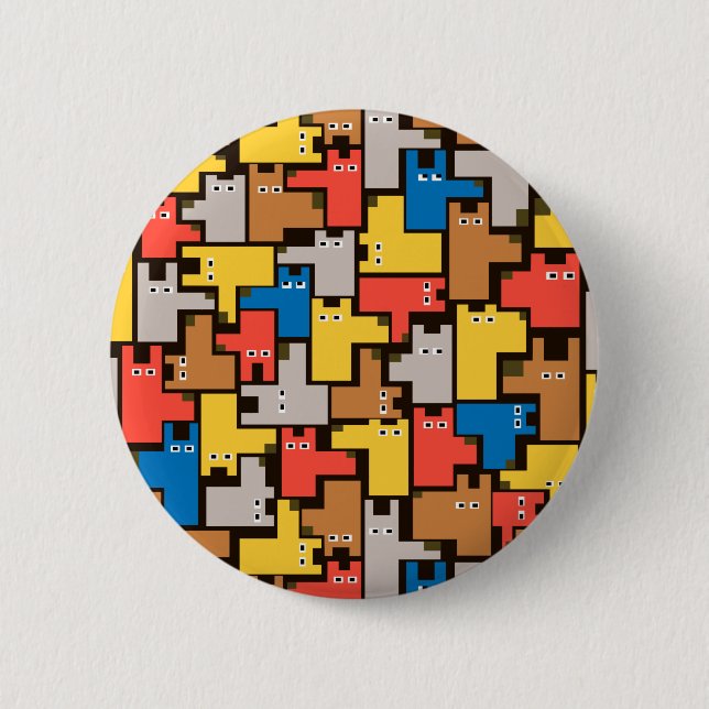 Chapa Redonda De 5 Cm Perros (Anverso)