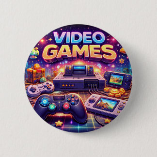 CHAPA REDONDA DE 5 CM PERROS ESPACIALES RADIO - LOGOTIPO DE VIDEOJUEGOS2