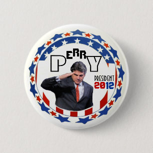 Chapa Redonda De 5 Cm Perry para Prez en 2012