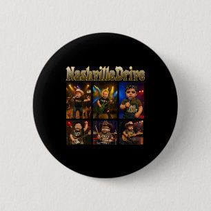 Chapa Redonda De 5 Cm Personajes de Nashville Drive Baby