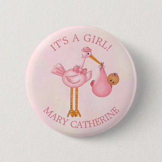 Chapa Redonda De 5 Cm Personalizable de favoritos de Baby Shower