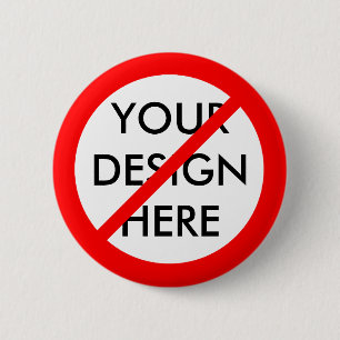 CHAPA REDONDA DE 5 CM PERSONALIZABLE "NO "