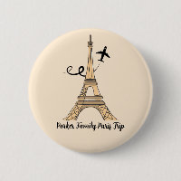 Personalizable París Viaje Moda Torre Eiffel