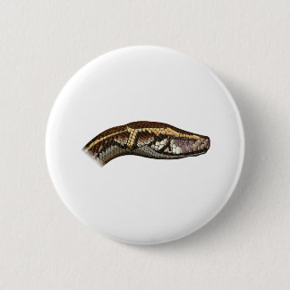 Chapa Redonda De 5 Cm Personalizado cabeza de serpiente