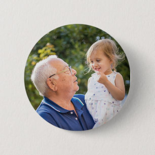 Chapa Redonda De 5 Cm Personalizado fotográfico completo cree su propia