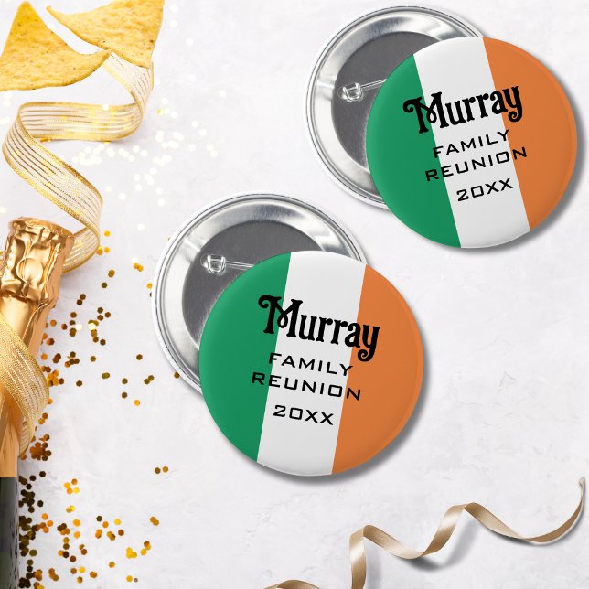 Chapa Redonda De 5 Cm Personalizado irlandés de apellidos (Subido por el creador)
