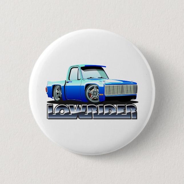 Chapa Redonda De 5 Cm Personalizado lowrider (Anverso)