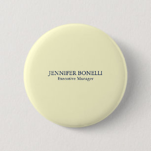 Chapa Redonda De 5 Cm Personalizado minimalista añade tu nombre color cr