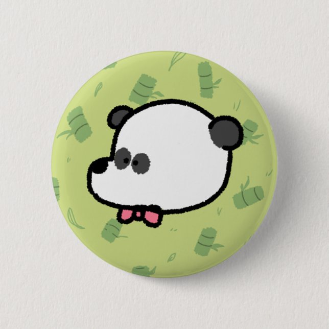 Chapa Redonda De 5 Cm Personalizado Panda Pin (Anverso)