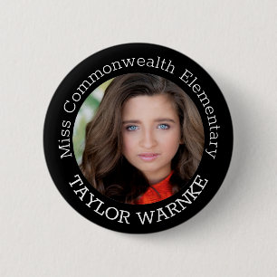 Chapa Redonda De 5 Cm Personalizado Pin para Taylor Warnke