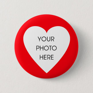 Chapa Redonda De 5 Cm Personalizado Scribbleprint Heart Border ... - Per