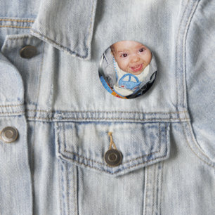 Chapa Redonda De 5 Cm Personalizar con tu foto