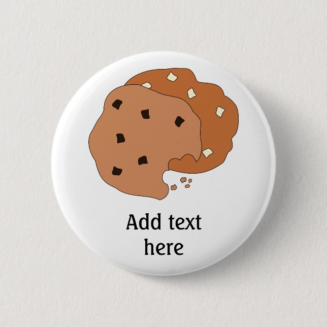 Chapa Redonda De 5 Cm Personalizar de este gráfico de cookies (Anverso)