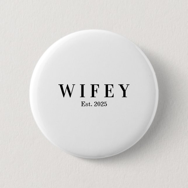 Chapa Redonda De 5 Cm personalized wifey anniversary gift (Anverso)