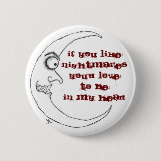 Chapa Redonda De 5 Cm Pesadilla