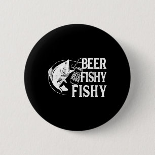 Chapa Redonda De 5 Cm Pesca de Cerveza Fishy Pesca divertida