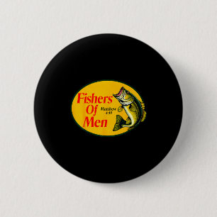 Chapa Redonda De 5 Cm Pescadores De Hombres Mateo 4_19 Biblia De Pesca C