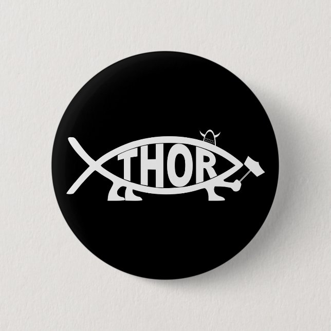 Chapa Redonda De 5 Cm Pescados del THOR (Anverso)