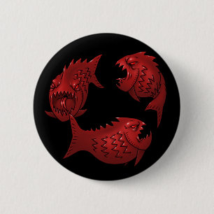 Chapa Redonda De 5 Cm Pescados rojos