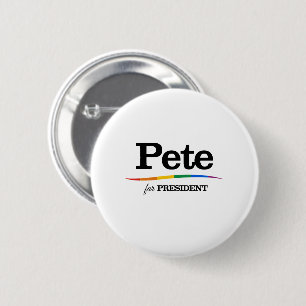 Chapa Redonda De 5 Cm Pete para Presidente