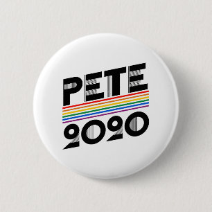 Chapa Redonda De 5 Cm Pete Pride 2020