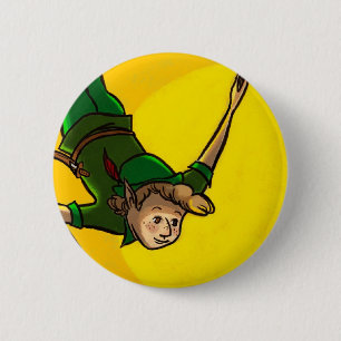 Chapa Redonda De 5 Cm Peter Pan