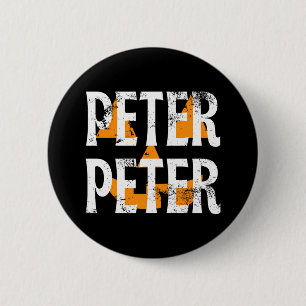 Chapa Redonda De 5 Cm Peter Peter Calabaza De Temporada De Otoño