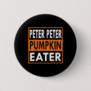 Chapa Redonda De 5 Cm Peter Pumpkin Cóstume De Comer Para Parejas - Coin