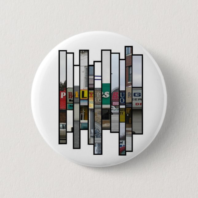 Chapa Redonda De 5 Cm Philipsburg (Anverso)