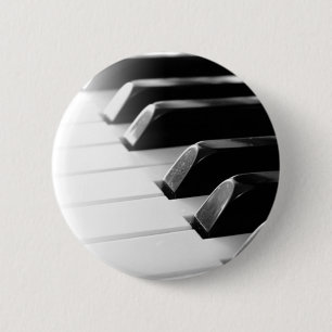 Chapa Redonda De 5 Cm Piano