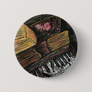 Chapa Redonda De 5 Cm Piano roto